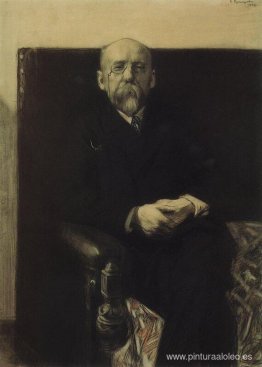 Retrato de F.K. Sologub Retrato de F.K. Sologub