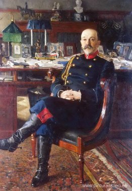 Retrato del Ayudante General P.P.Gesse Retrato del Ayudante General P.P.Gesse