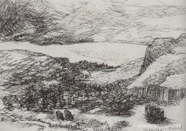 lago en las montañas lago en las montañas