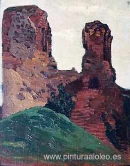 Vilno. Ruinas del castillo. Vilno. Ruinas del castillo.