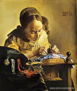 La encajera (después de Vermeer) La encajera (después de Vermeer)