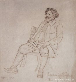 Retrato de M.A. Voloshin Retrato de M.A. Voloshin