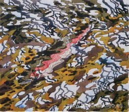 Trucha y árbol reflejado Trucha y árbol reflejado