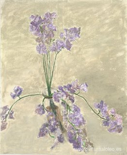 Flores en un florero Flores en un florero