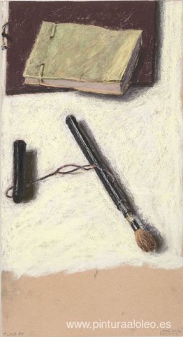 Pincel y cuadernos de dibujo Pincel y cuadernos de dibujo