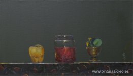 El membrillo y el tarro de frambuesas El membrillo y el tarro de frambuesas