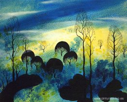 Pastos a través de la niebla Pastos a través de la niebla