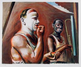 Payasos maquillando Payasos maquillando