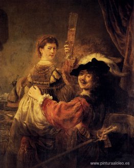 Autorretrato con Saskia en la parábola del hijo pródigo Autorretrato con Saskia en la parábola del hijo pródigo