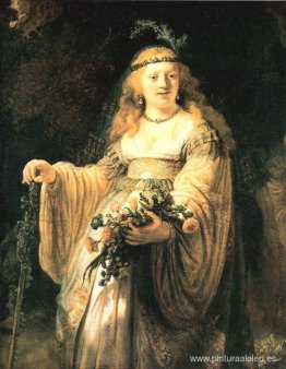 Saskia van Uylenburgh con traje arcadiano Saskia van Uylenburgh con traje arcadiano