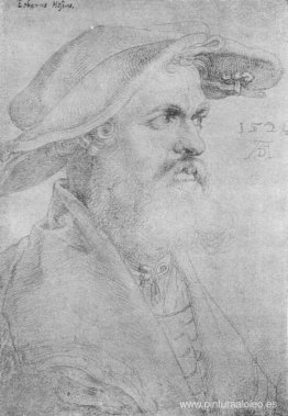 Retrato de Hesse Eobanus Retrato de Hesse Eobanus