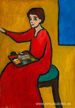 Beim Malen (con Marianne von Werefkin) Beim Malen (con Marianne von Werefkin)