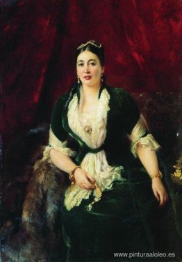Retrato de la comerciante E.Rastorgueva Retrato de la comerciante E.Rastorgueva