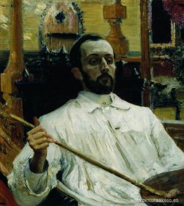 Retrato del artista D.N. Kardovskiy Retrato del artista D.N. Kardovskiy
