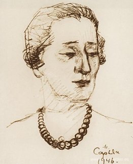 Retrato de Anna Ajmátova Retrato de Anna Ajmátova
