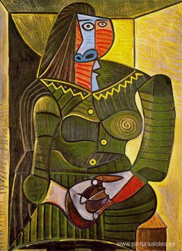 Mujer de verde Mujer de verde