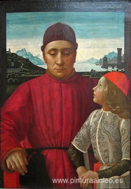 Francesco Sassetti y su hijo Teodoro Francesco Sassetti y su hijo Teodoro