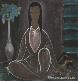 dama sentada dama sentada