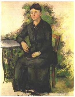 Madame Cézanne en el jardín Madame Cézanne en el jardín