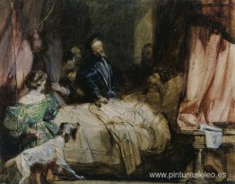 Carlos V visita a Francisco I tras la batalla de Pavía Carlos V visita a Francisco I tras la batalla de Pavía