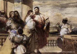 Una escena veneciana Una escena veneciana