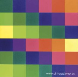 Seis filas de colores sistemáticas de brillante a brillante Seis filas de colores sistemáticas de brillante a brillante