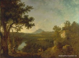 Vista cerca de Wynnstay, la sede de Sir Watkin Williams-Wynn, BT Vista cerca de Wynnstay, la sede de Sir Watkin Williams-Wynn, BT