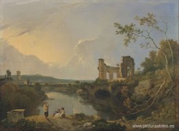 Paisaje italiano (mañana) Paisaje italiano (mañana)