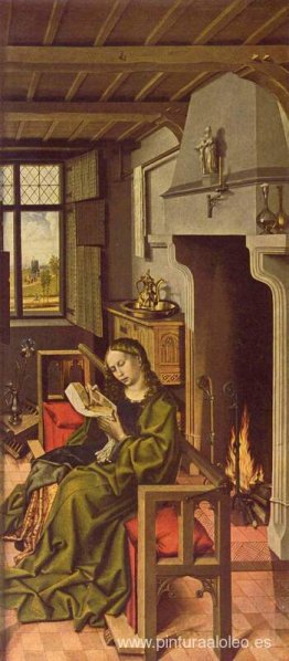 Retablo de Werl - Santa Bárbara Retablo de Werl - Santa Bárbara