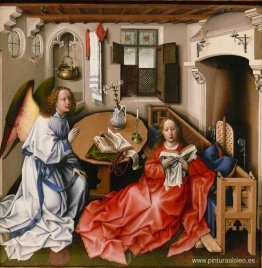 El Retablo de Mérode - La Anunciación El Retablo de Mérode - La Anunciación