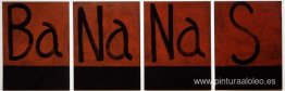Mayfair: BA-NA-NA-S - Cuatro pinturas, cuatro carteles para G.B. Mayfair: BA-NA-NA-S - Cuatro pinturas, cuatro carteles para G.B.