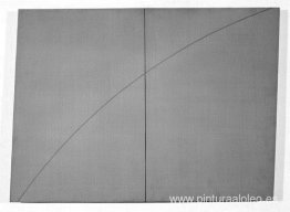 Una línea curva dentro de dos rectángulos distorsionados Una línea curva dentro de dos rectángulos distorsionados