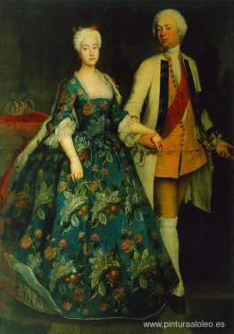 La princesa Sofía Dorotea María con su marido, Federico Guillerm La princesa Sofía Dorotea María con su marido, Federico Guillerm