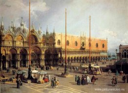 Vista de la Iglesia y el Palacio Ducal desde la Procuratie Vecch Vista de la Iglesia y el Palacio Ducal desde la Procuratie Vecch