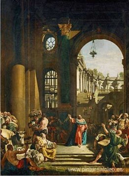 Jesús limpiando el templo Jesús limpiando el templo