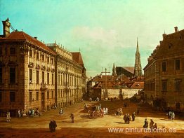 Una vista del Palacio Lobkowicz en Viena Una vista del Palacio Lobkowicz en Viena