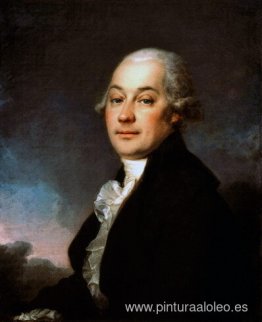 Retrato de Johann Hauffe Retrato de Johann Hauffe