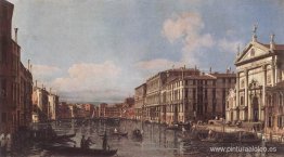 Vista del Gran Canal en San Stae Vista del Gran Canal en San Stae