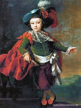 Retrato de F.P. Makerovskiy disfrazado de mascarada Retrato de F.P. Makerovskiy disfrazado de mascarada