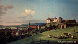 Vista de Pirna desde el castillo de Sonnenstein Vista de Pirna desde el castillo de Sonnenstein