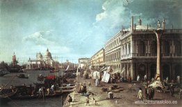 El Molo con la Biblioteca y la Entrada al Gran Canal El Molo con la Biblioteca y la Entrada al Gran Canal