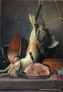 Naturaleza muerta con conejo Naturaleza muerta con conejo