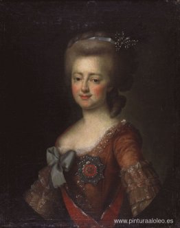 Retrato de la Gran Duquesa María Feodorovna Retrato de la Gran Duquesa María Feodorovna