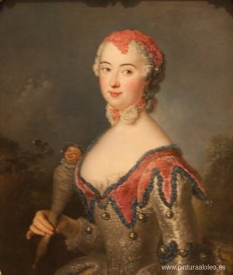 Retrato de Charlota Fredrika Sparre Retrato de Charlota Fredrika Sparre