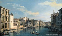 Venecia: el Gran Canal desde el Palacio Flangini hasta la Iglesi Venecia: el Gran Canal desde el Palacio Flangini hasta la Iglesi