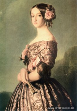 Retrato de Francisca Caroline Gonzaga de Bragança, princesa de J Retrato de Francisca Caroline Gonzaga de Bragança, princesa de J