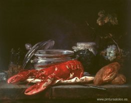 Bodegón con langosta Bodegón con langosta