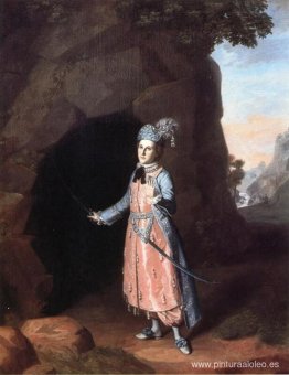 Nancy Hallam como Fidele en Cymbeline de Shakespeare Nancy Hallam como Fidele en Cymbeline de Shakespeare