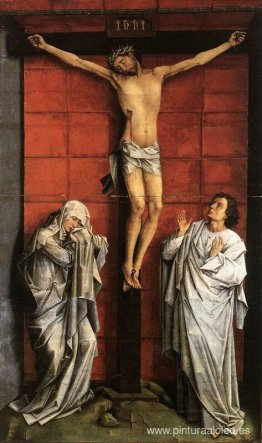 Cristo en la Cruz con María y San Juan Cristo en la Cruz con María y San Juan