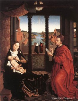 San Lucas dibujando un retrato de la Virgen María San Lucas dibujando un retrato de la Virgen María